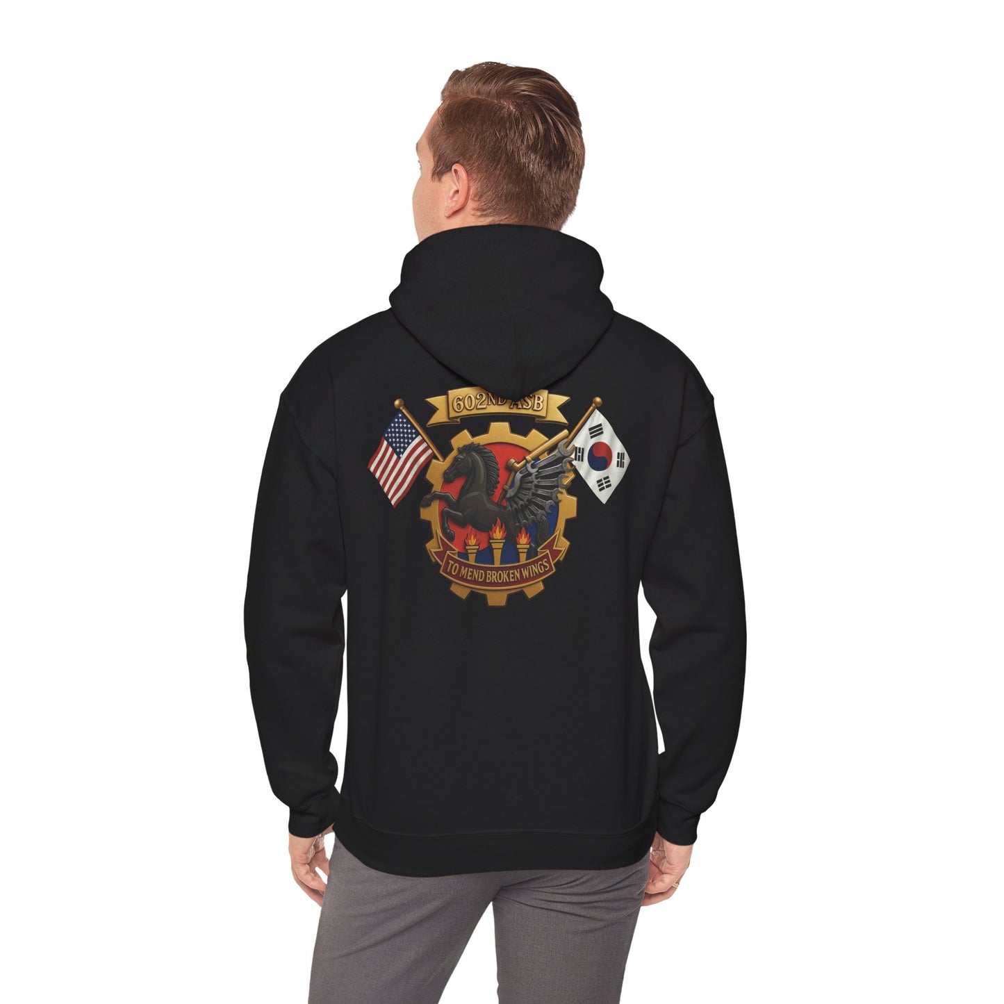 602 ASB Unisex Heavy Blend™ Hooded Sweatshirt