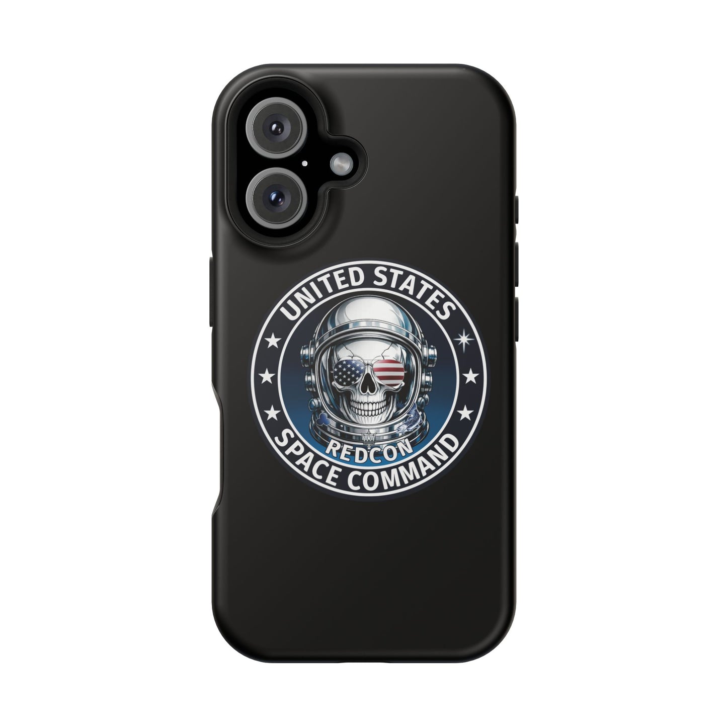 U.S. Space Command Skull Astronaut REDCON Phone Case — Magnetic Impact-Resistant