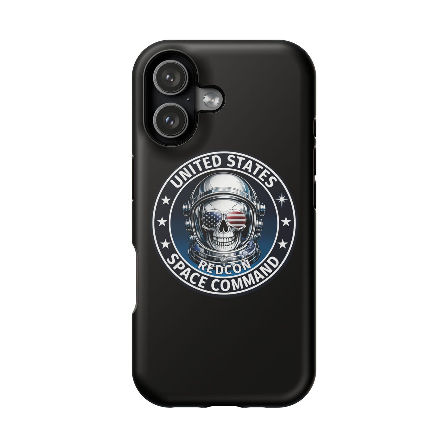 U.S. Space Command Skull Astronaut REDCON Phone Case — Magnetic Impact-Resistant