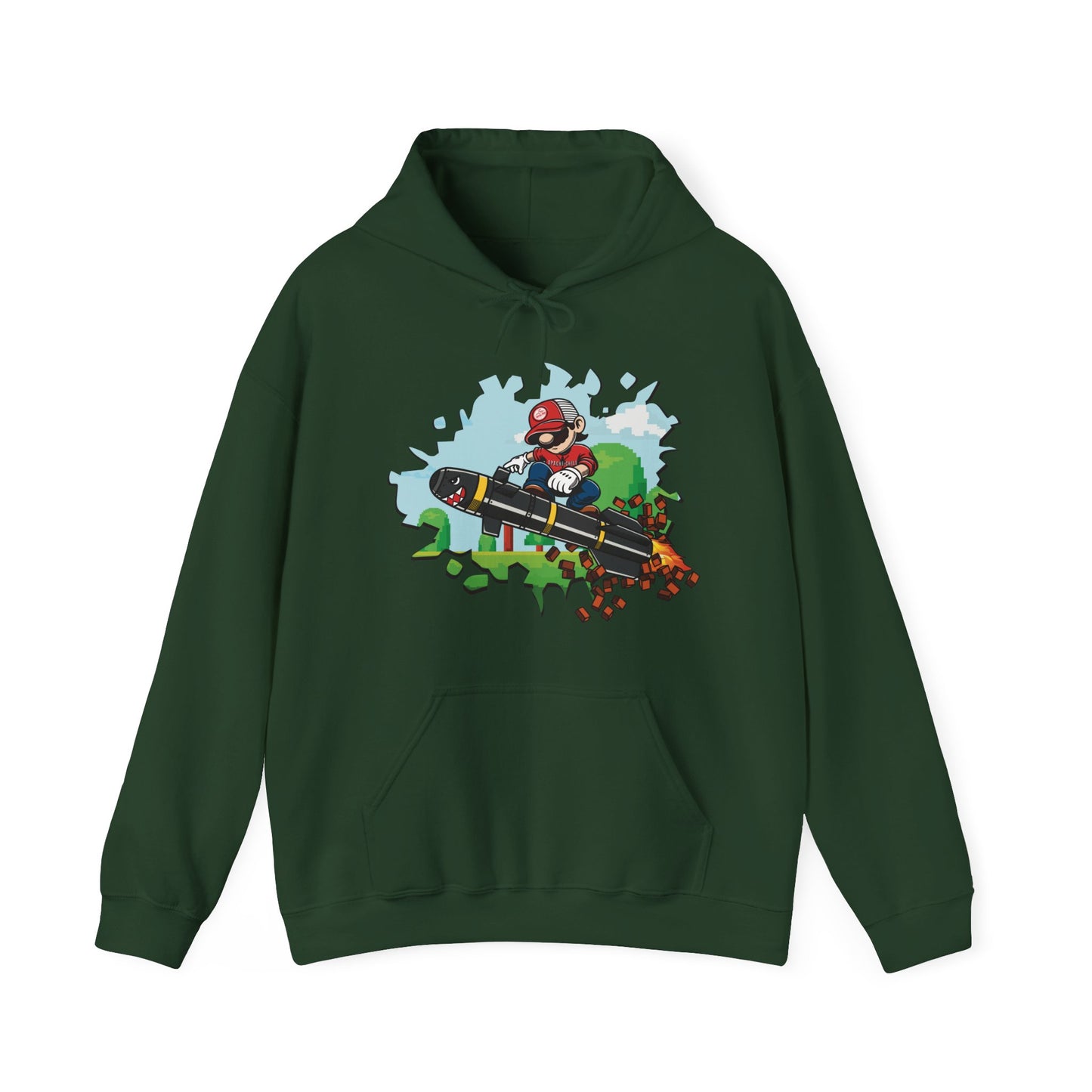 Game On! Apache Hellfire Heavy Blend Hooded Sweatshirt