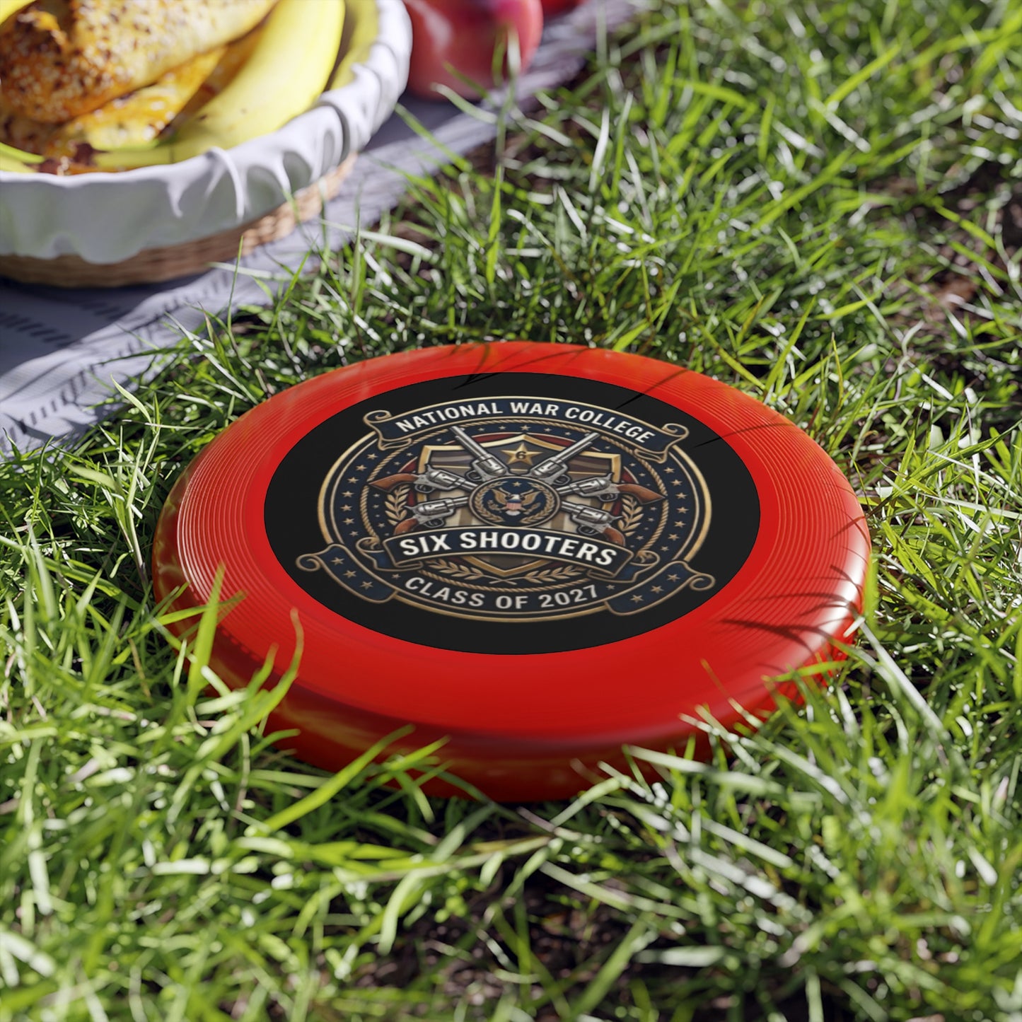 National War College Six Shooters Ultimate Wham-O Frisbee