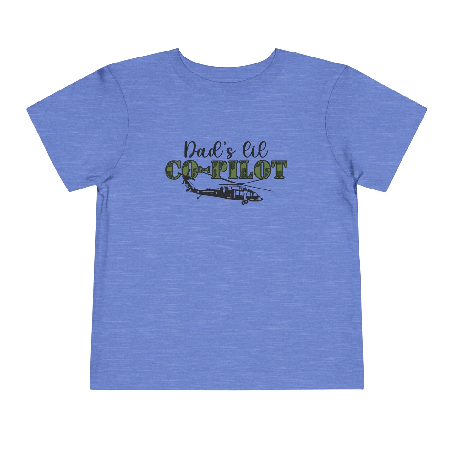 Dad’s Blackhawk Co-PilotToddler Short Sleeve Tee