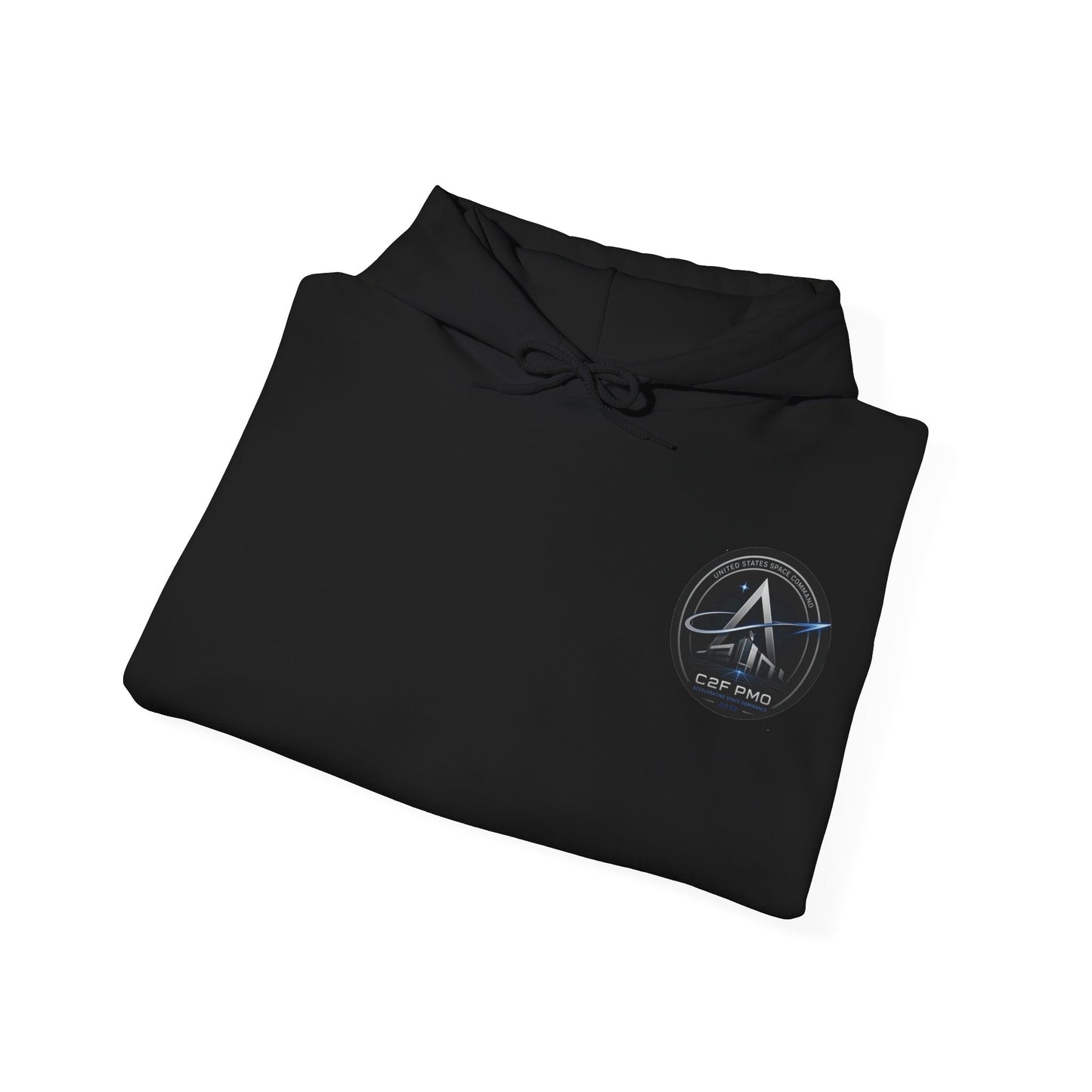 U.S. Space Command C2F PMO Logo Hoodie Accelerating Space Dominance 2032