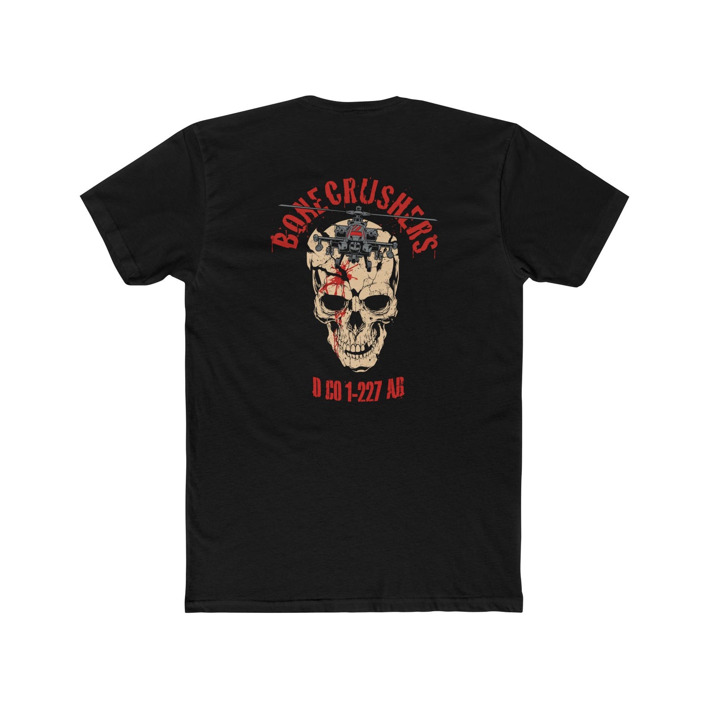 1-227 BoneCrushers 100% Cotton Crew Tee