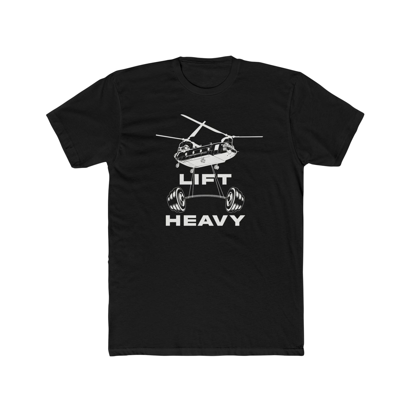 Lift Heavy 100% Cotton Crew Tee