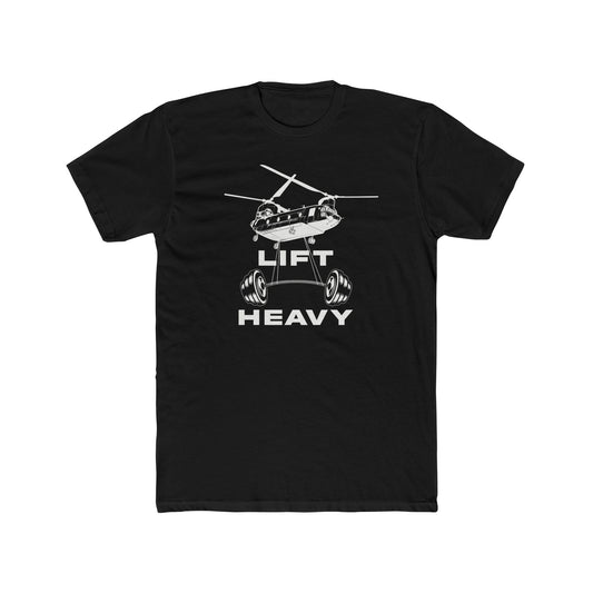 Lift Heavy 100% Cotton Crew Tee