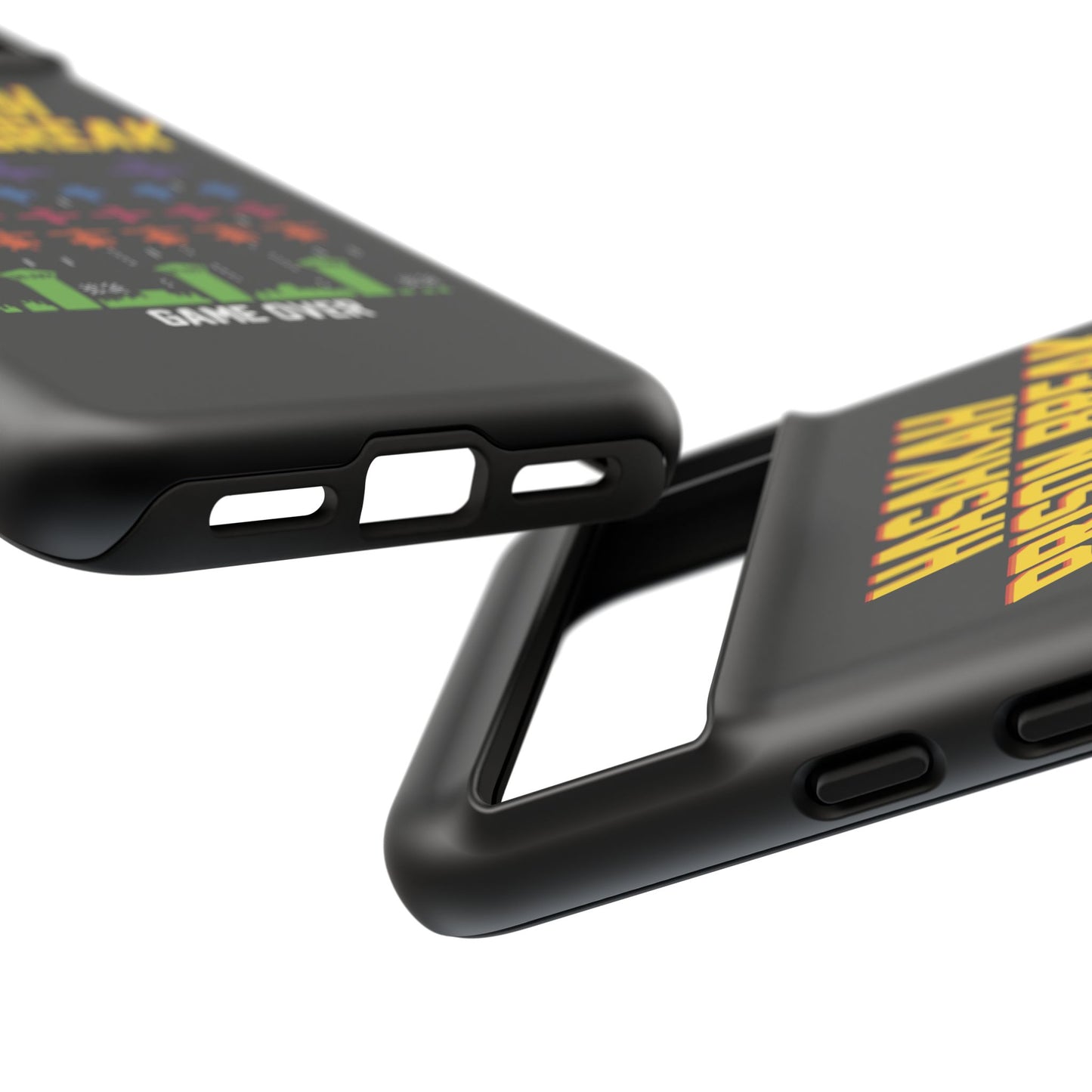Phone Case — "Hasakah Prison Break" Retro Arcade Game Over Design