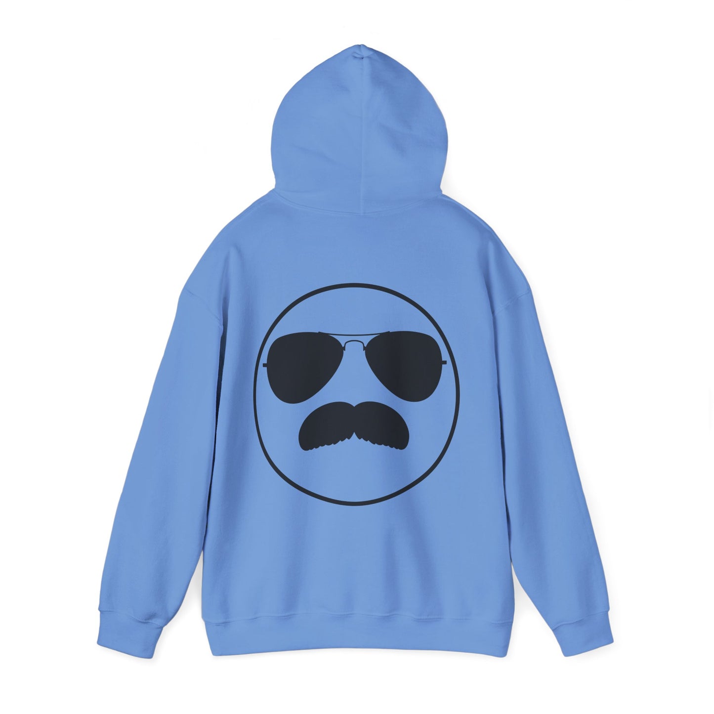 Mustache Aviator Hoodie - Unisex Heavy Blend Sweatshirt