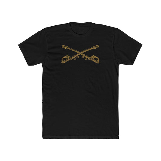 Crossed Sabers 100% Cotton Crew Tee