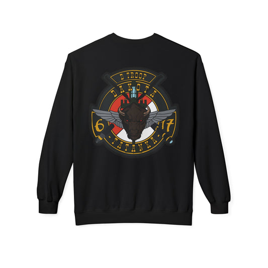 6-17 AIR CAV Delta Troop Crew Neck Sweatshirt