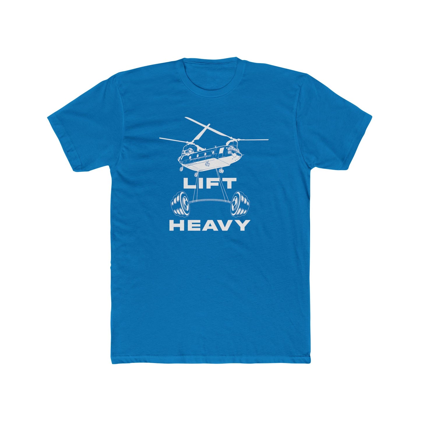 Lift Heavy 100% Cotton Crew Tee