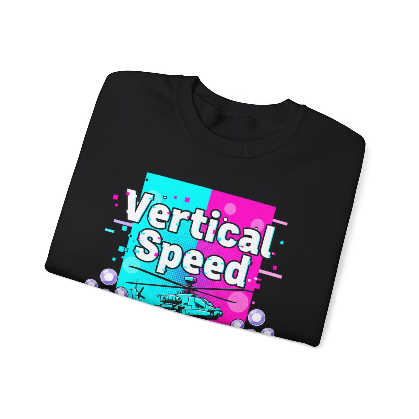 Vertical Speed Sweatshirt | Y2K Retro Tech, pixel aesthetic