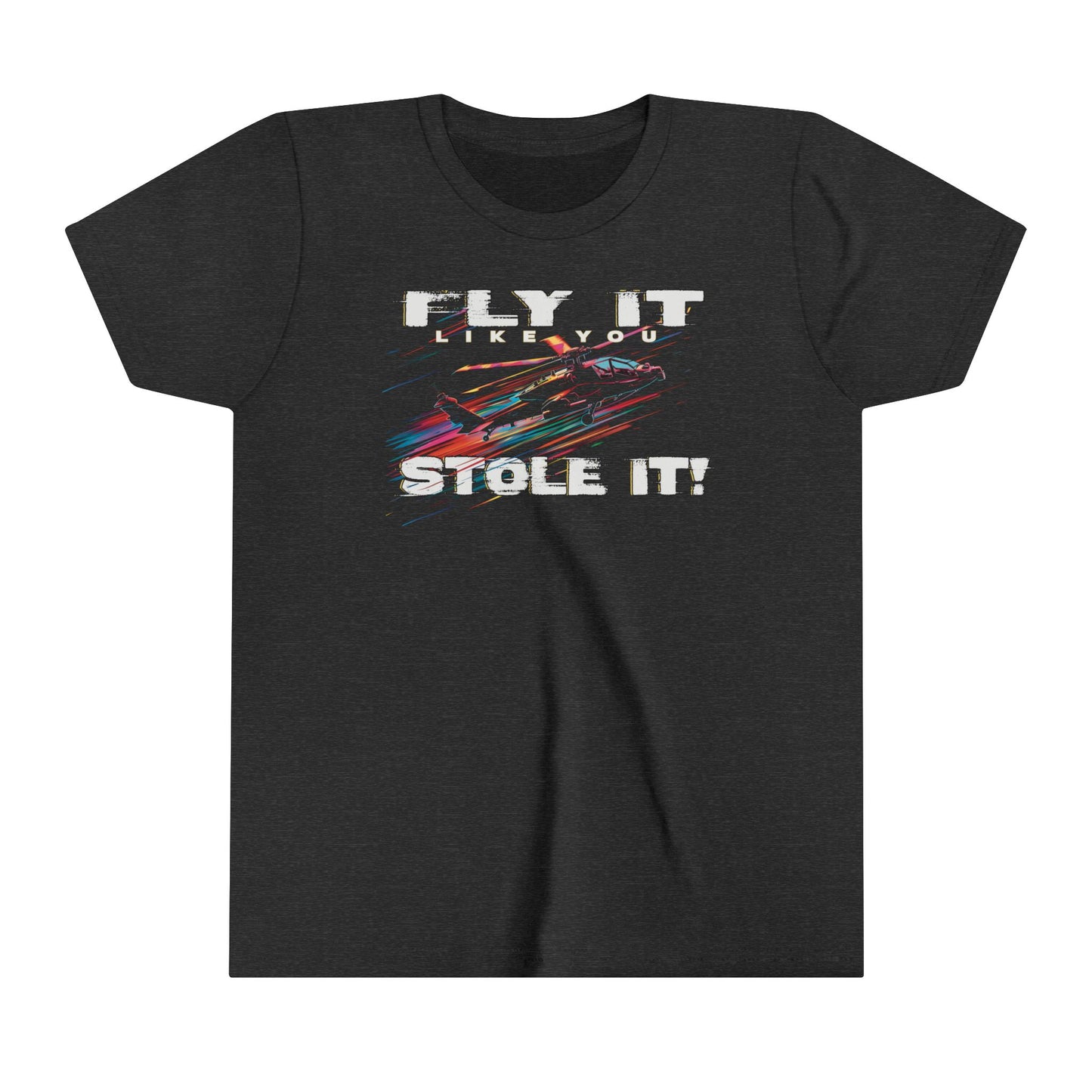 Fly It Like You Stole It Youth Short Sleeve Tee