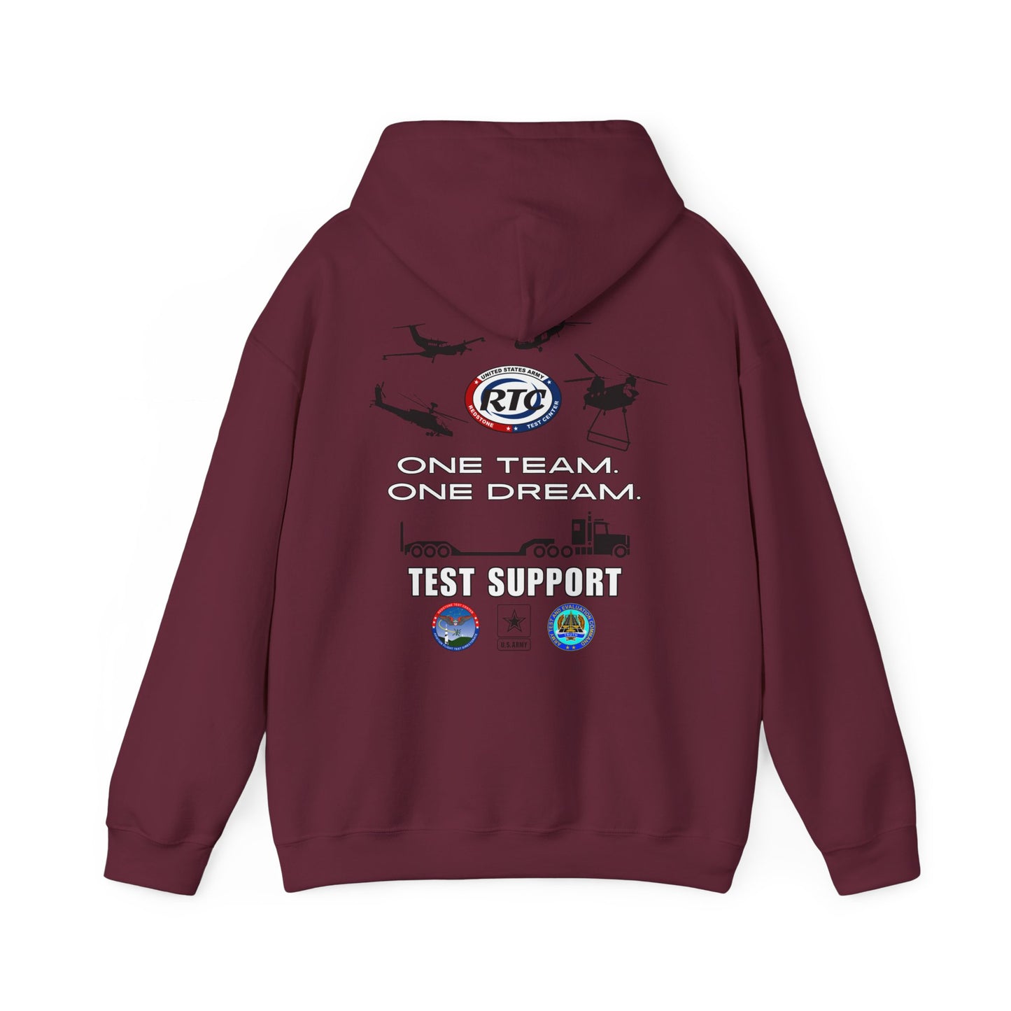 Test Support Unisex Hoodie