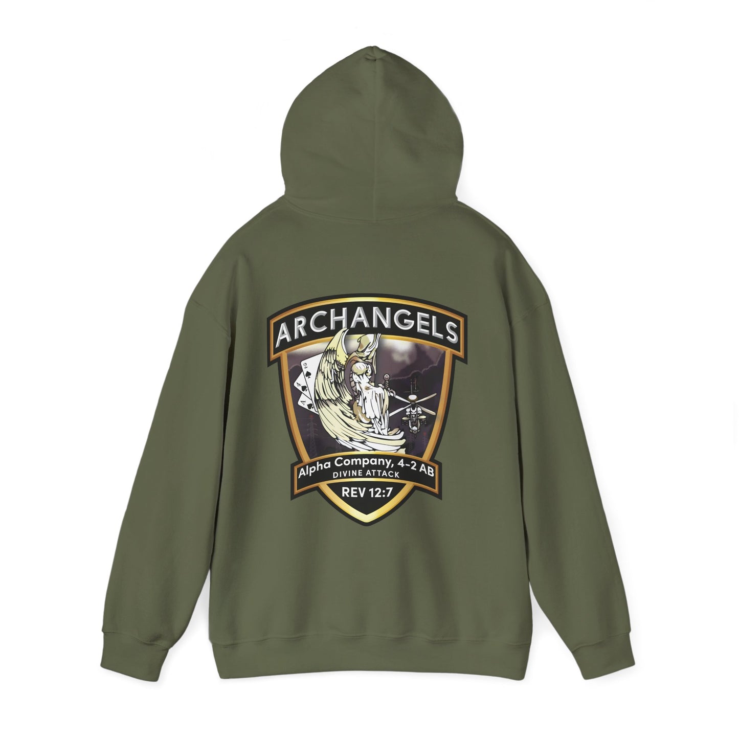 4-2 Archangels Heavy Blend Hooded Sweatshirt