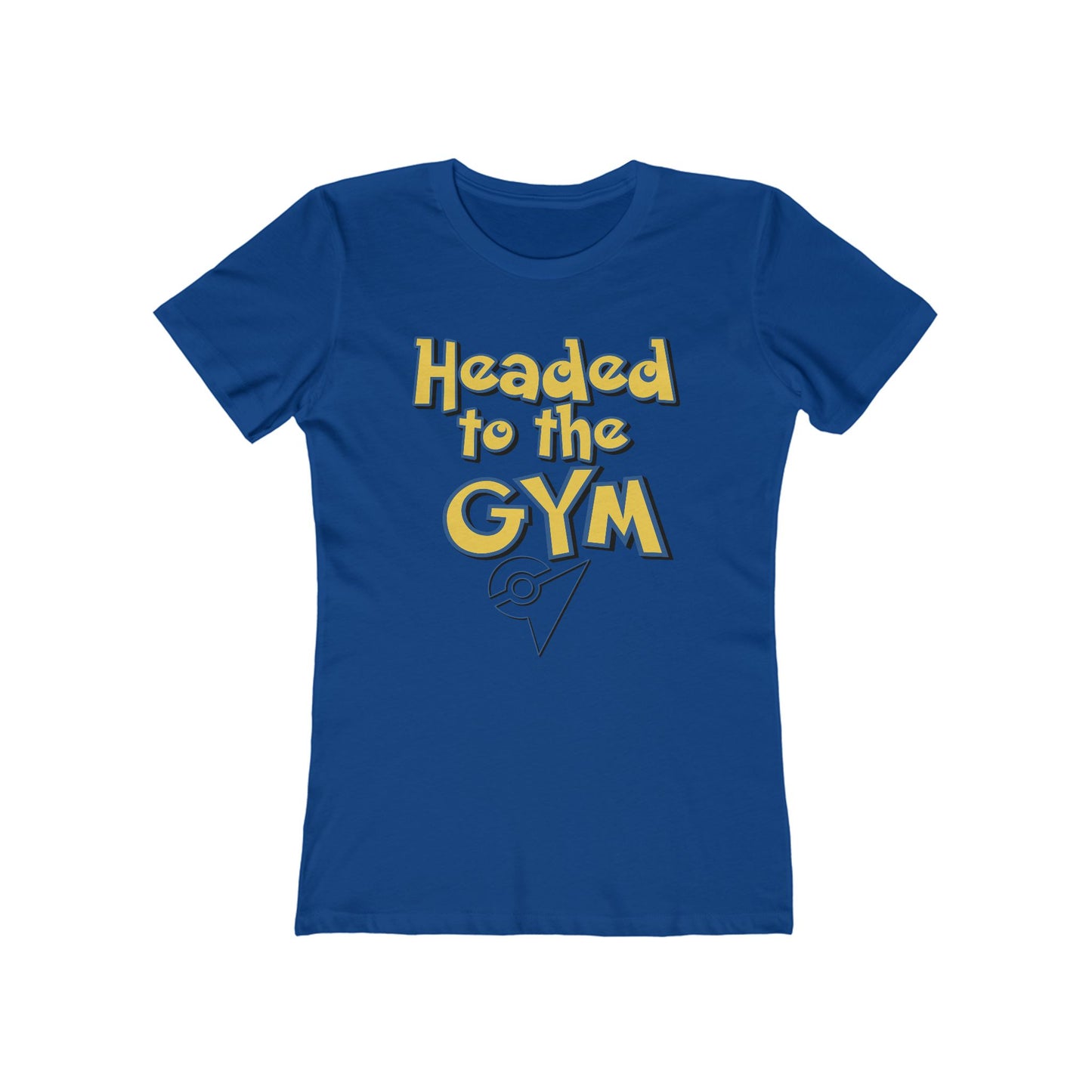 Headed to the Gym Tee — Women’s Boyfriend Fit Workout Shirt
