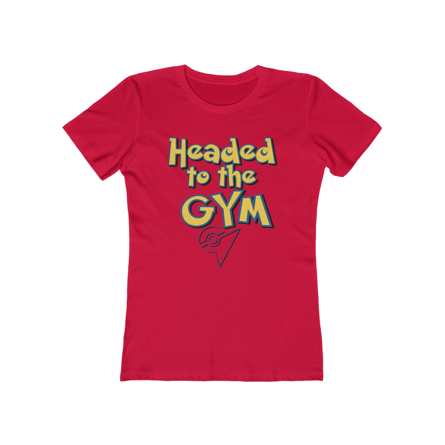Headed to the Gym Tee — Women’s Boyfriend Fit Workout Shirt