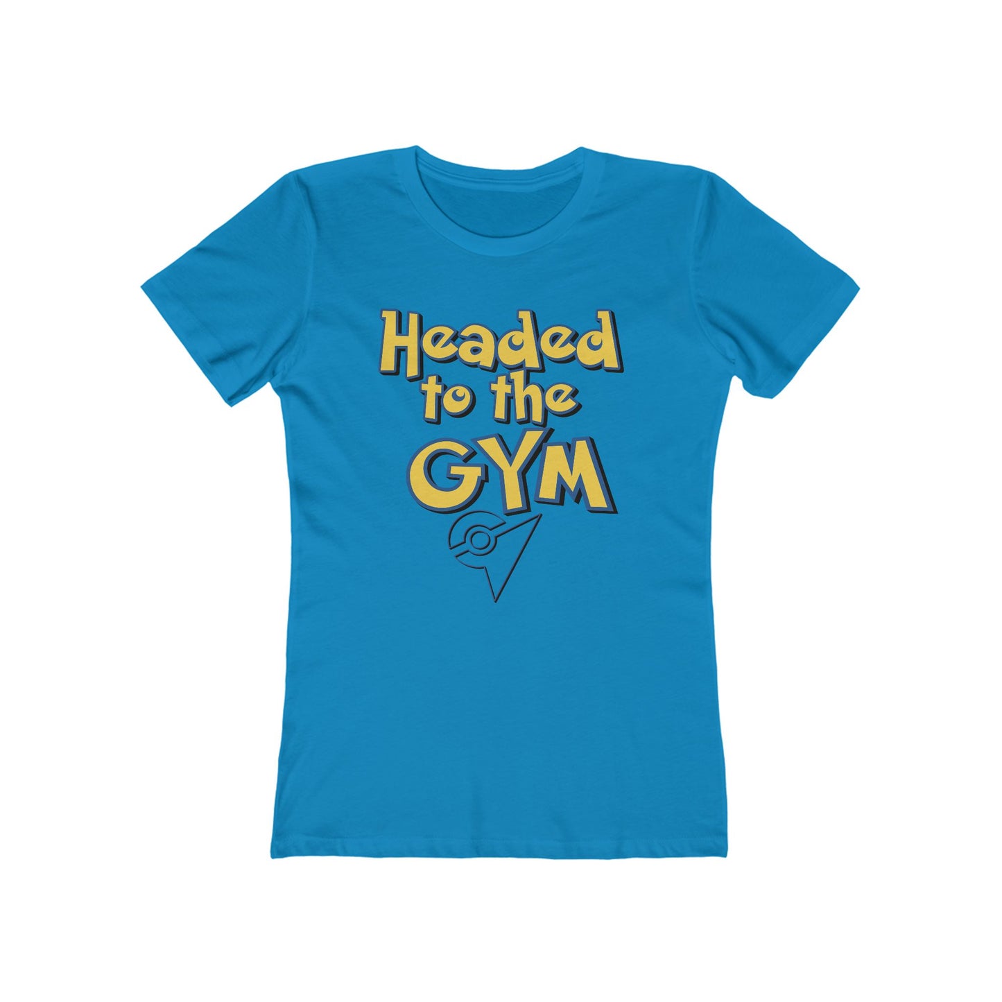 Headed to the Gym Tee — Women’s Boyfriend Fit Workout Shirt