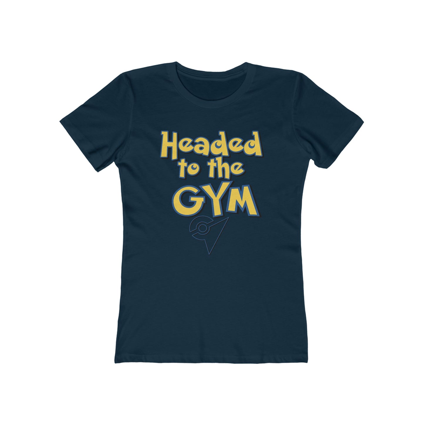 Headed to the Gym Tee — Women’s Boyfriend Fit Workout Shirt