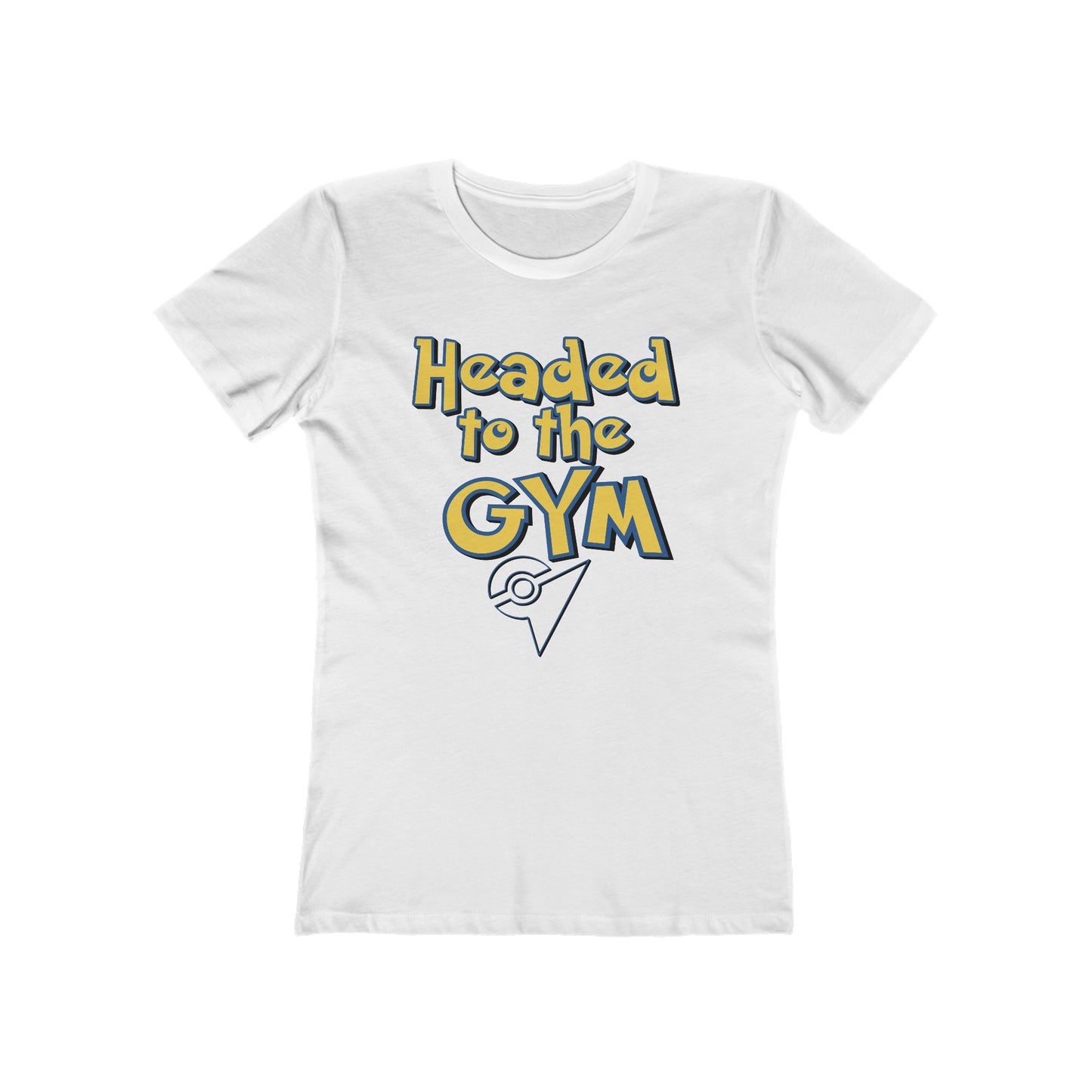 Headed to the Gym Tee — Women’s Boyfriend Fit Workout Shirt