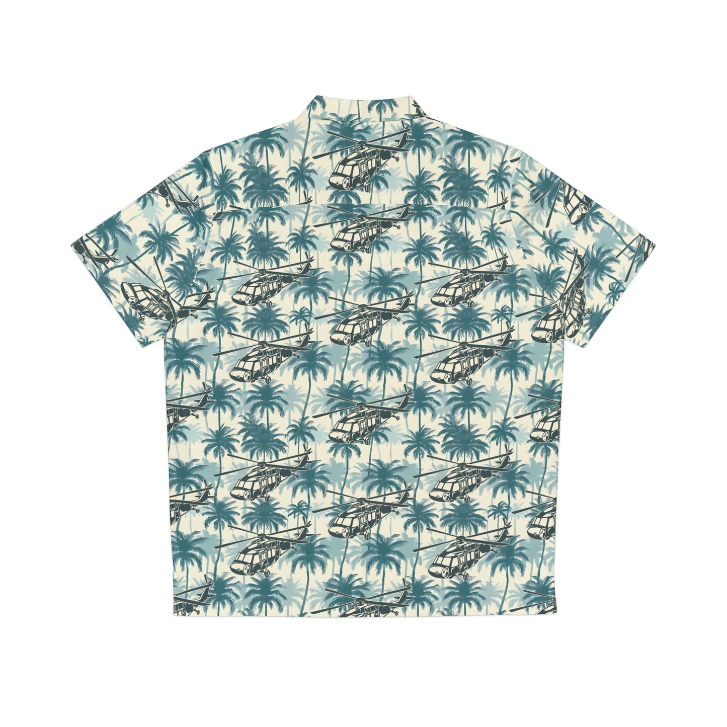 Blackhawk Helicopter Aloha Shirt