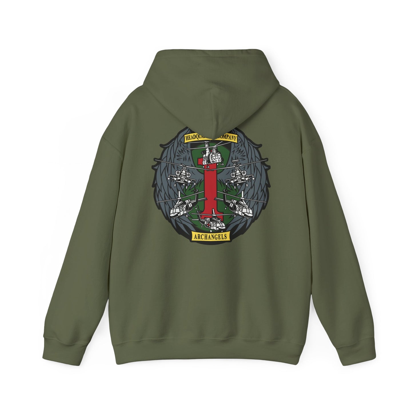 1 CAB Archangels Headquarters Company Hoodie Pullover