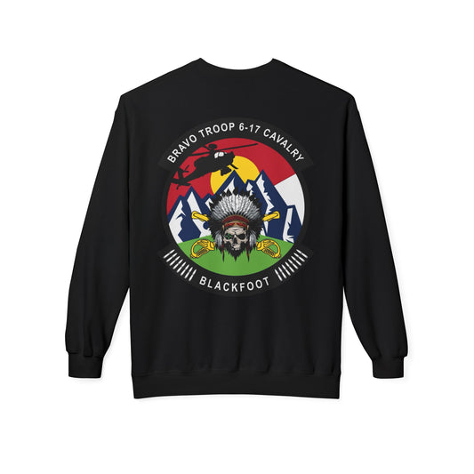 6-17 AIR CAV Bravo Troop Crew Neck Sweatshirt