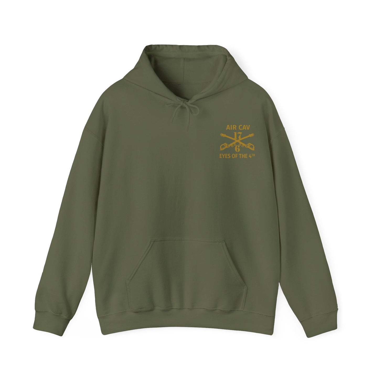 6-17 AIR CAV Fox Troop Heavy Blend Hooded Sweatshirt