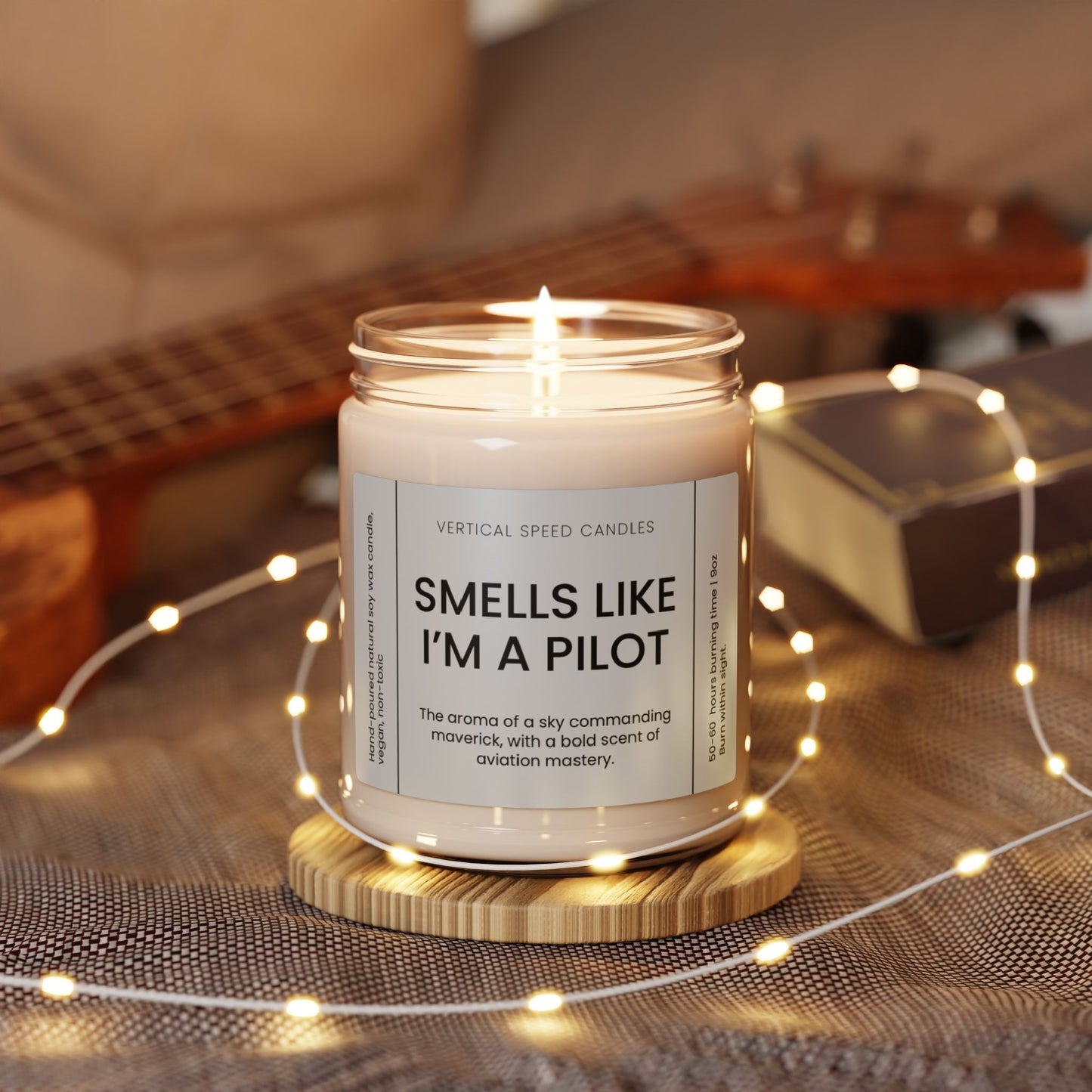 Smells Like I’m A Pilot Scented Soy Candle, 9oz