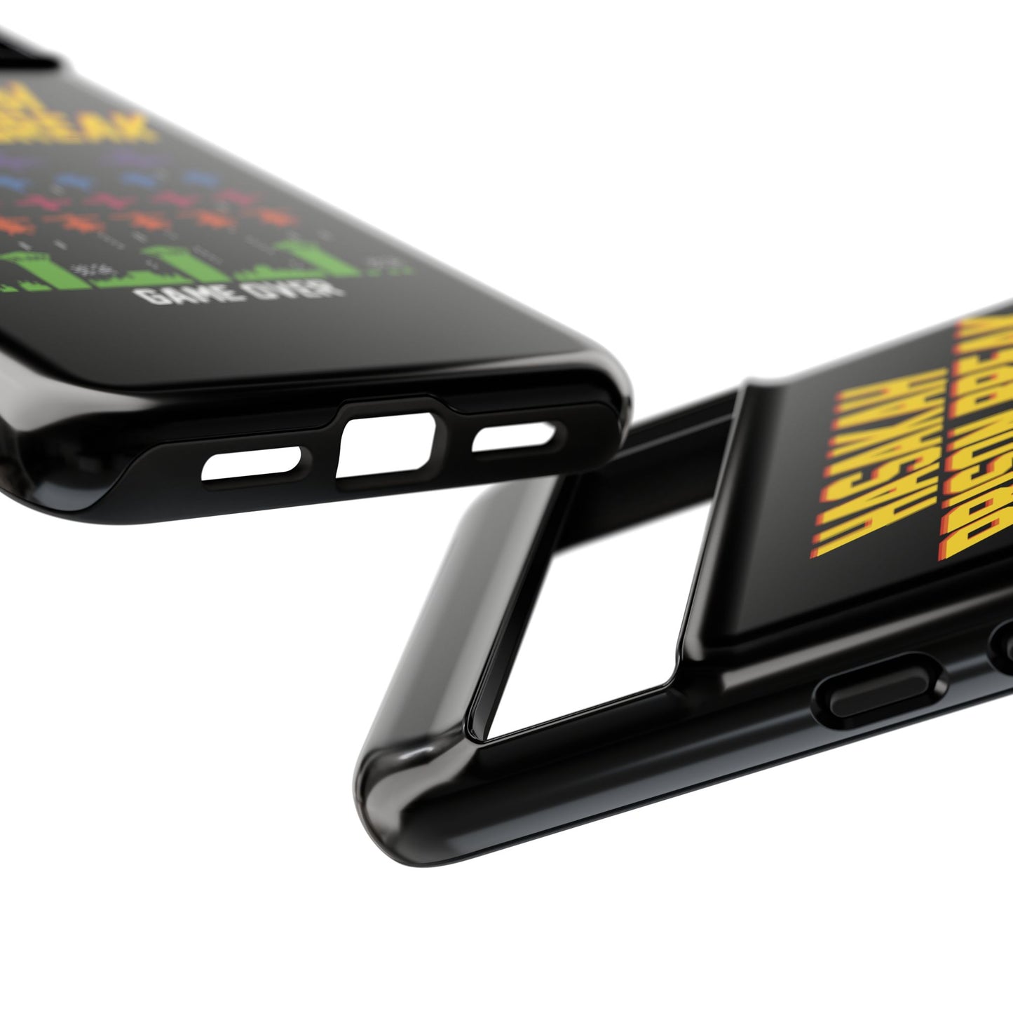 Phone Case — "Hasakah Prison Break" Retro Arcade Game Over Design