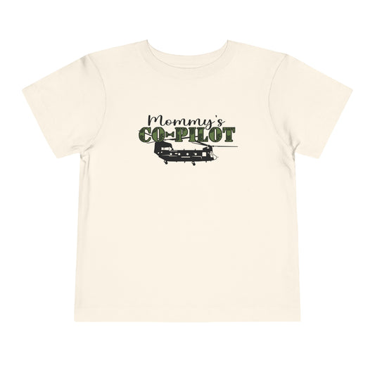 Mommy’s Chinook Co-Pilot Toddler Short Sleeve Tee