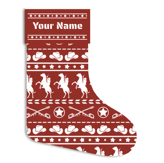 Customizable Cavalry Christmas Stocking (Linen)