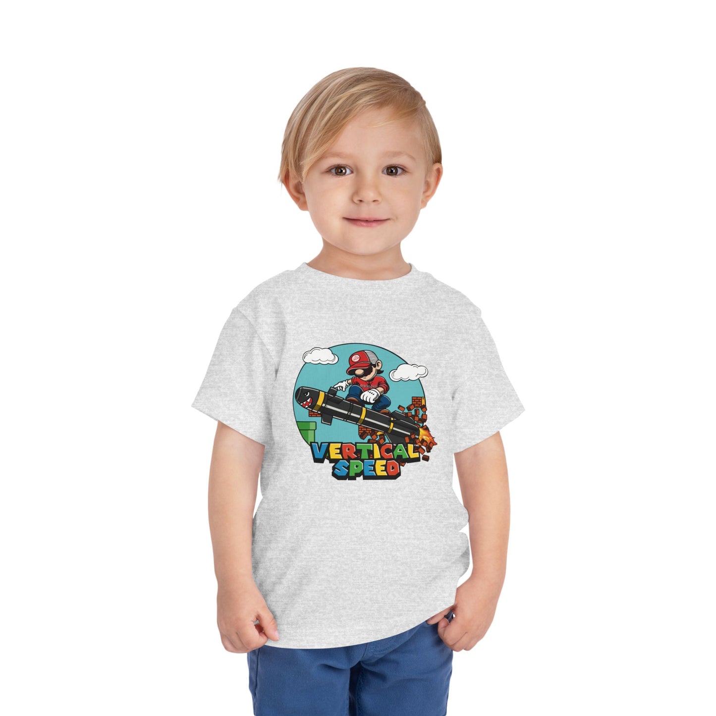 Level Up Vertical Speed Toddler Short Sleeve Tee