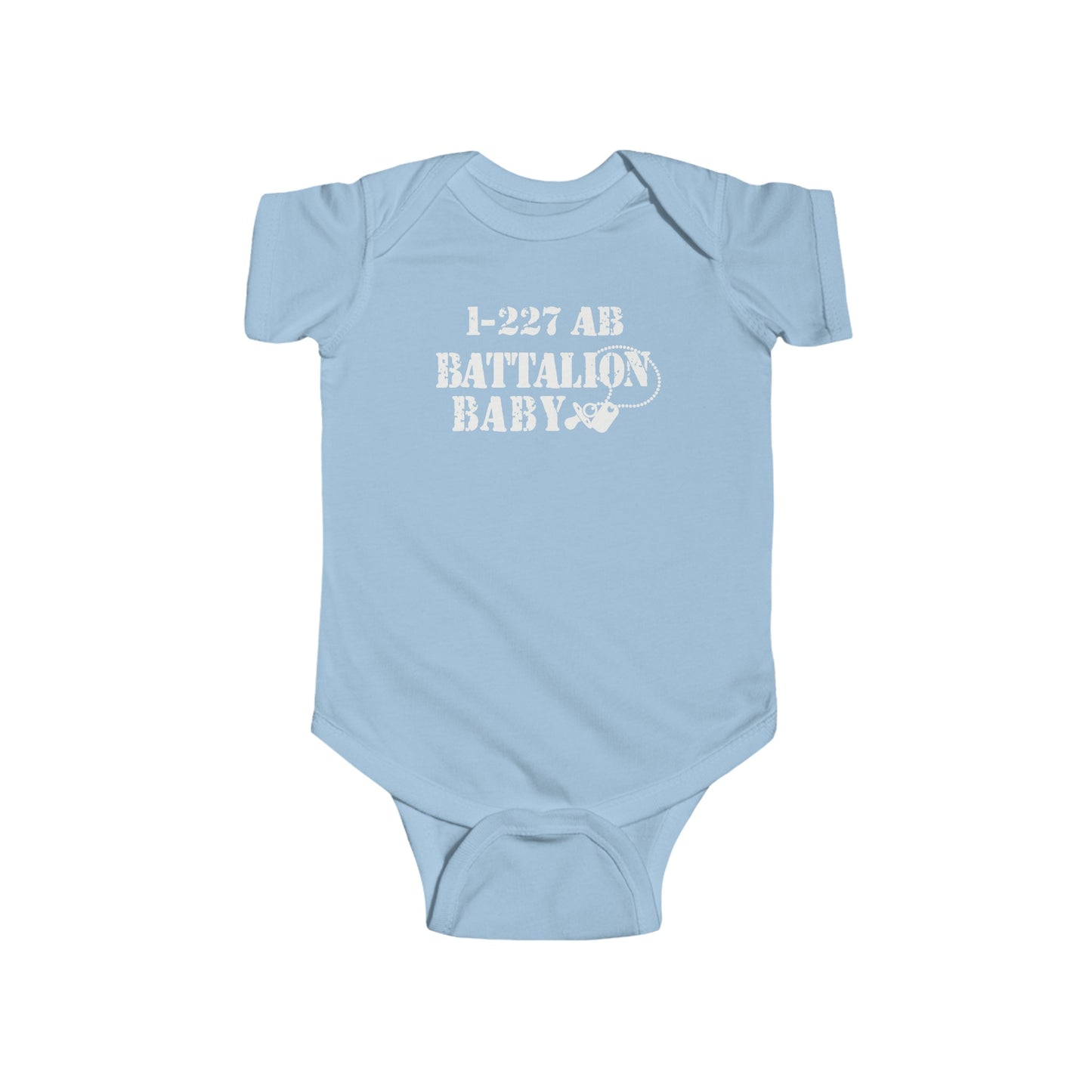 1-227 AB Battalion Infant Fine Jersey Bodysuit