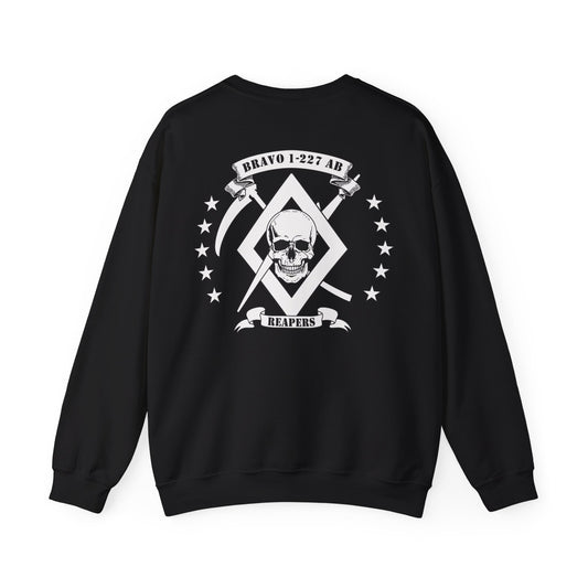 1-227 Reapers Color Shield front New Back Unisex Heavy Blend Crewneck Sweatshirt