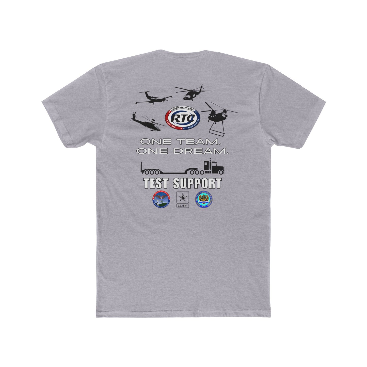 TEST SUPPORT 100% Cotton Tee