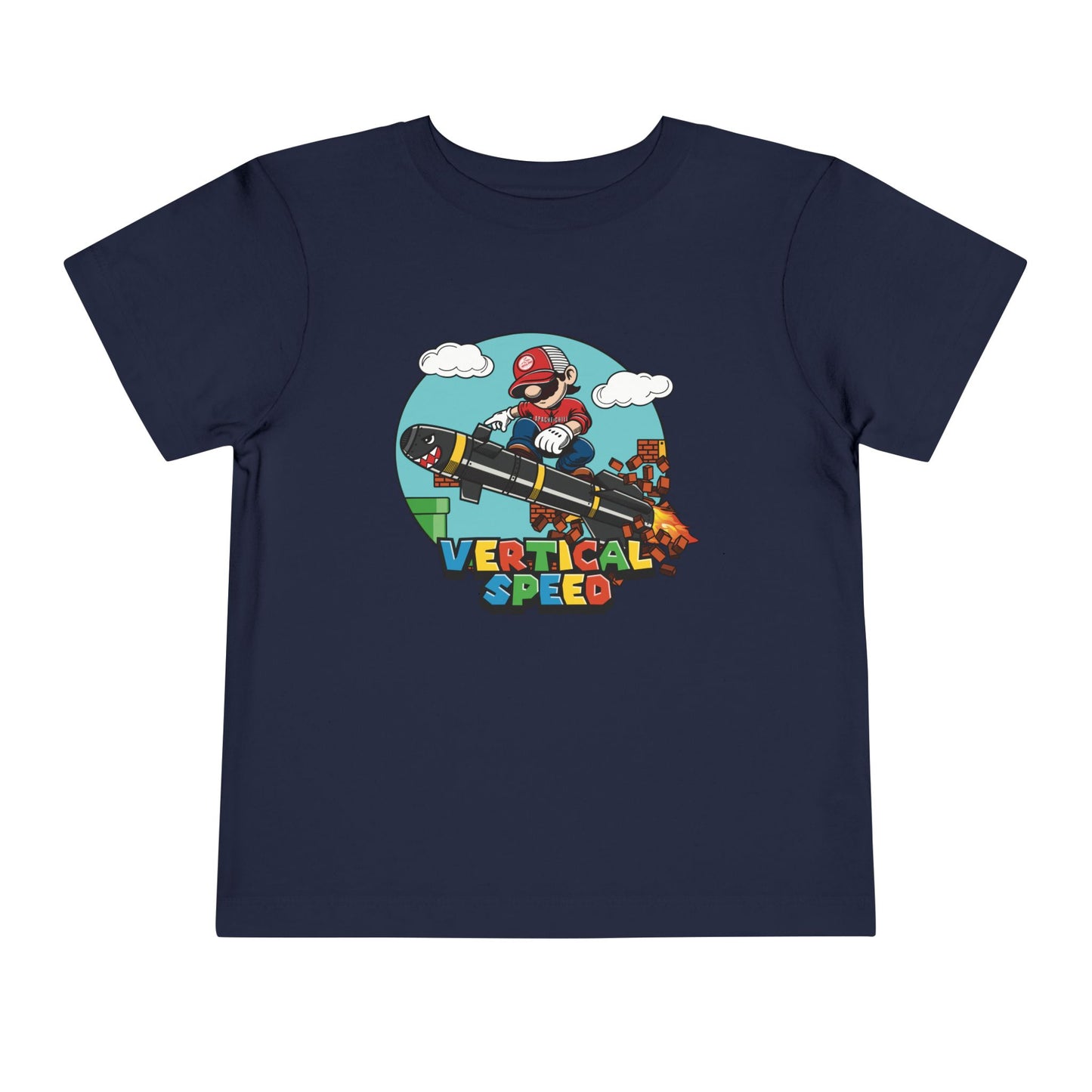 Level Up Vertical Speed Toddler Short Sleeve Tee