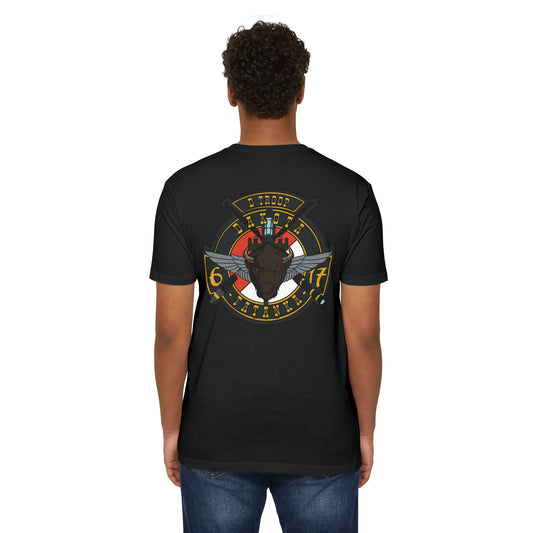 6-17 AIR CAV Delta Troop 60% Cotton 40% Polyester PT CVC Jersey T-Shirt