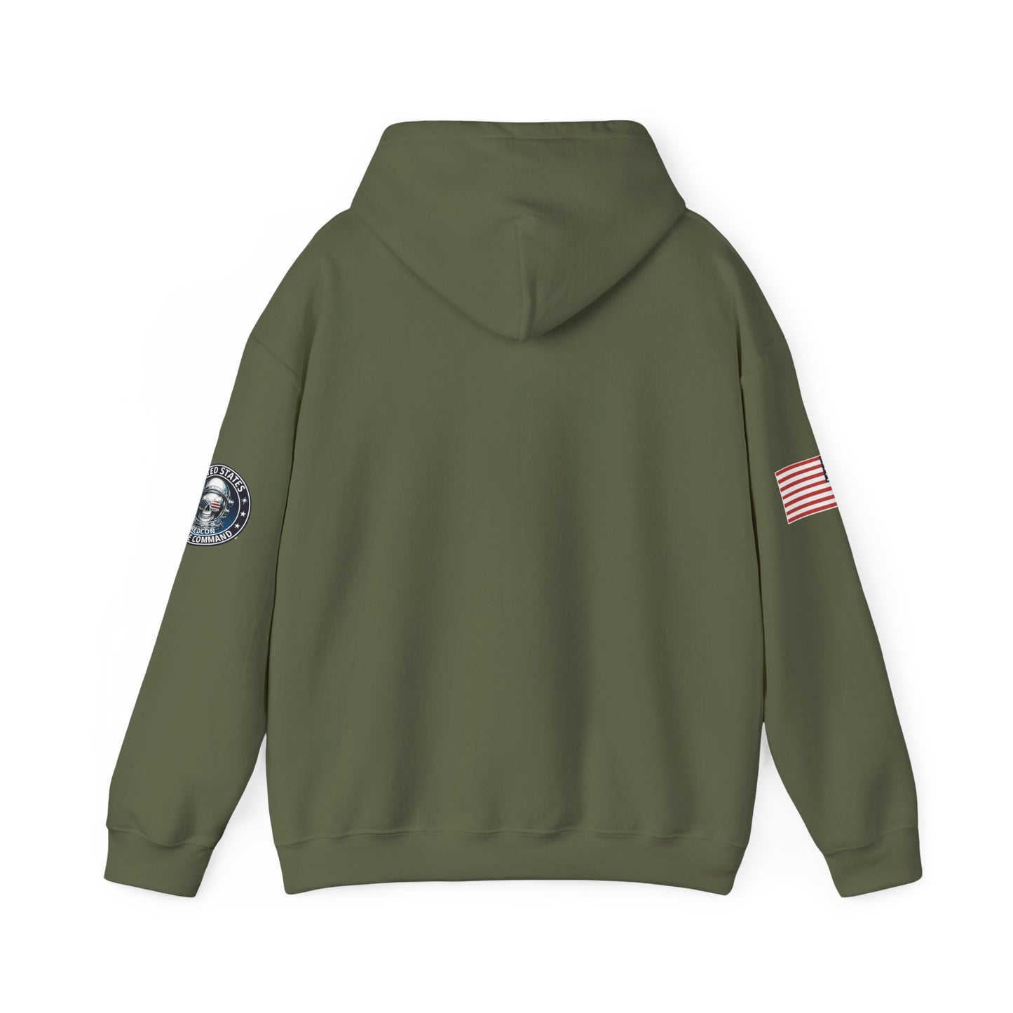 U.S. Space Command Skull Astronaut C2F PMO Logo Hoodie Accelerating Space Dominance 2032