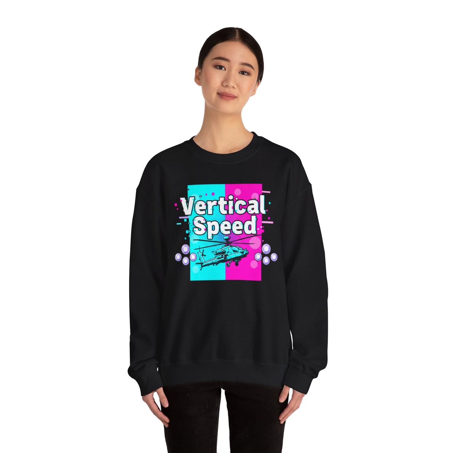 Vertical Speed Sweatshirt | Y2K Retro Tech, pixel aesthetic