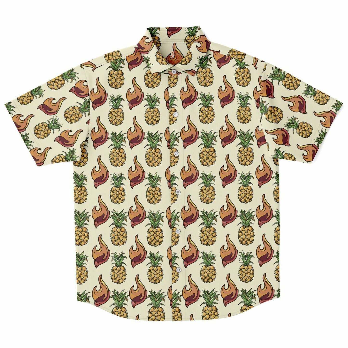 FSY 2024 Pineapples Hawaiian Short Sleeve Button Down Shirt - LDS Youth Theme Conference Shirt