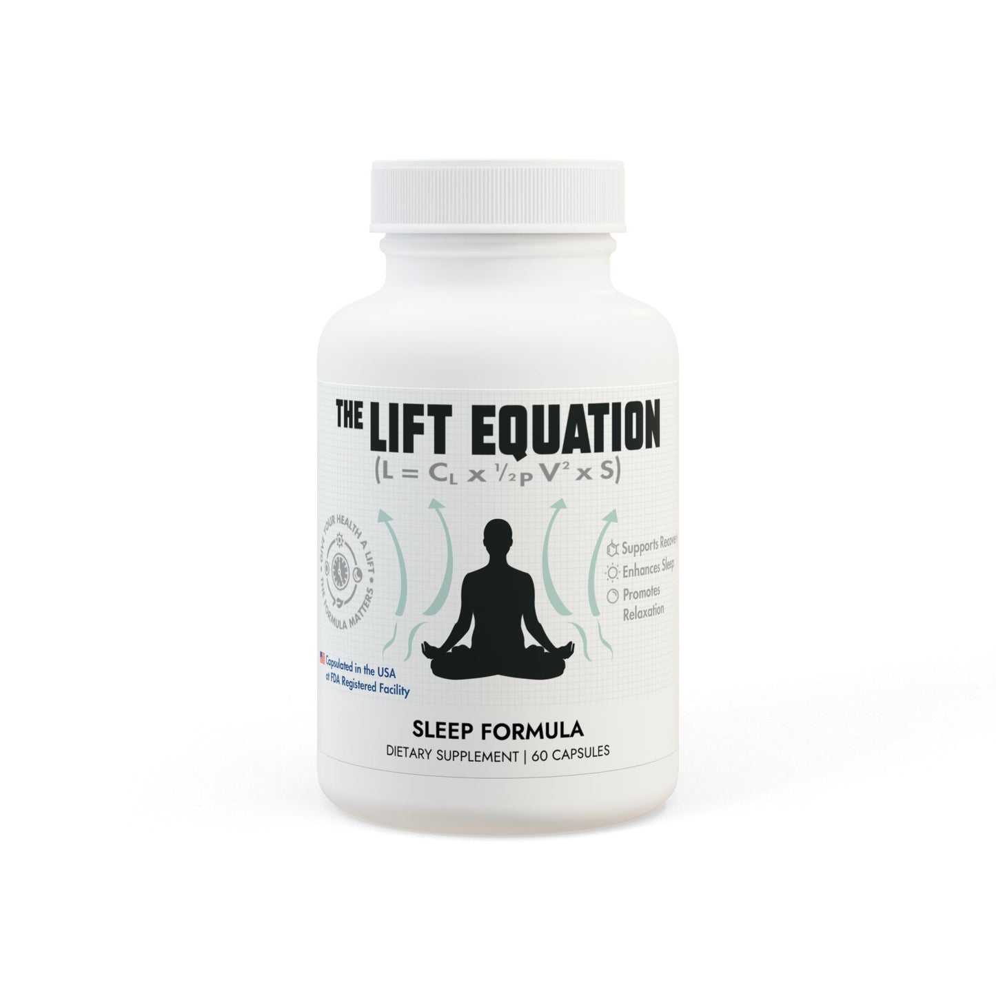 The Lift Equation Sleep Supplement (60 Capsules)