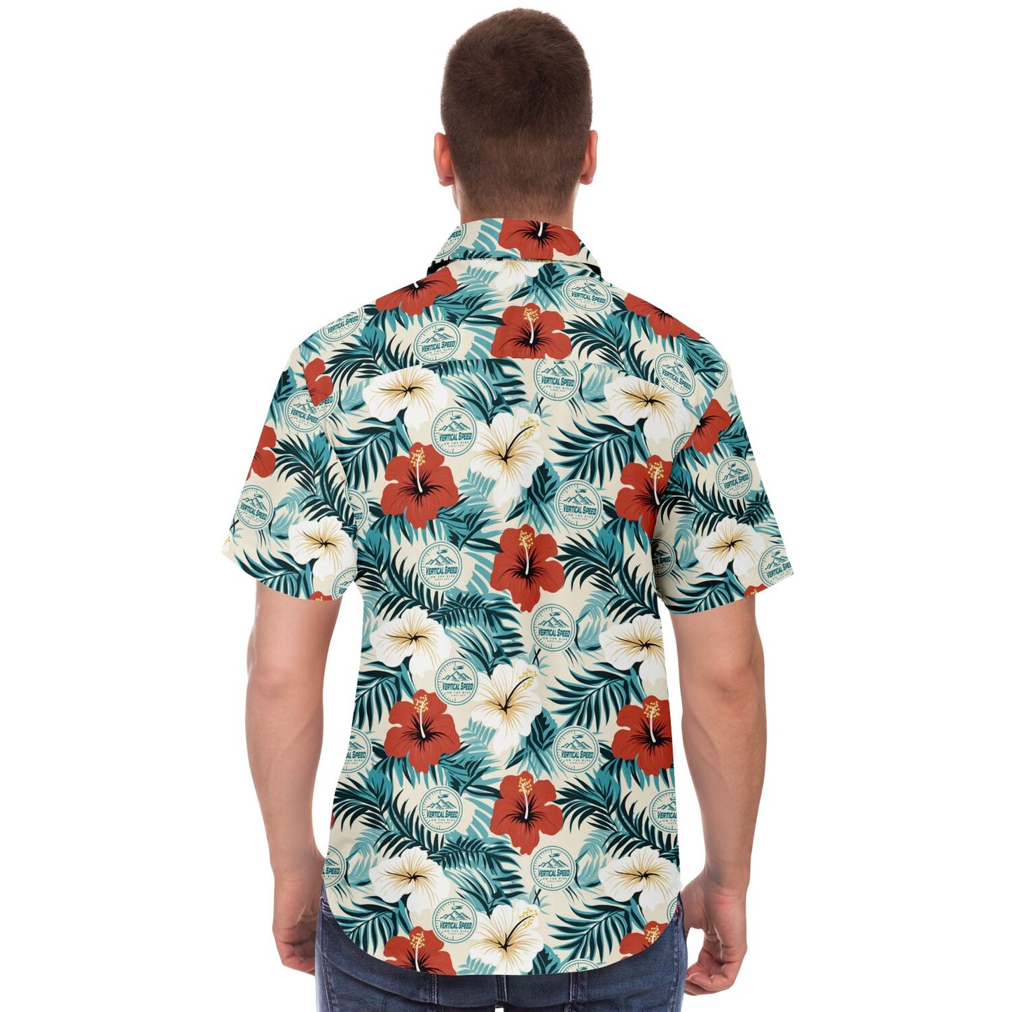 Vertical Speed Aloha Short Sleeve Button Down Shirt