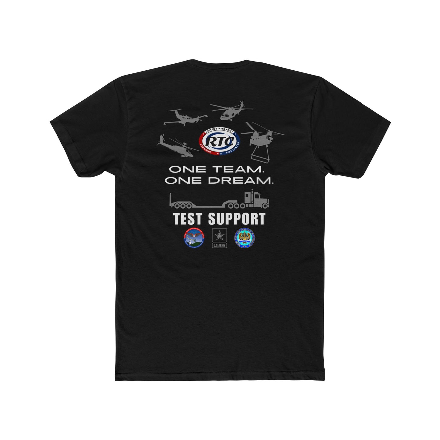 TEST SUPPORT 100% Cotton Tee