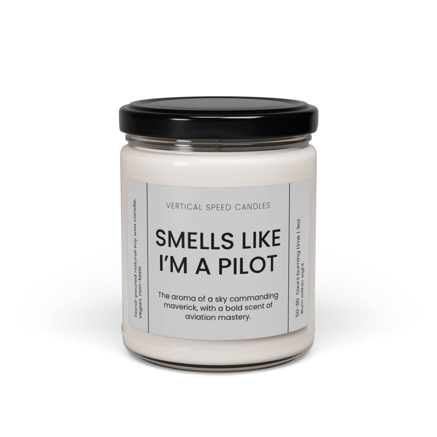 Smells Like I’m A Pilot Scented Soy Candle, 9oz