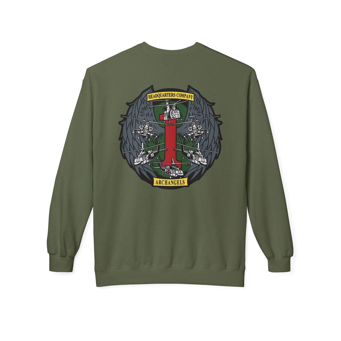 1 CAB Archangels Headquarters Company Crewneck Sweatshirt