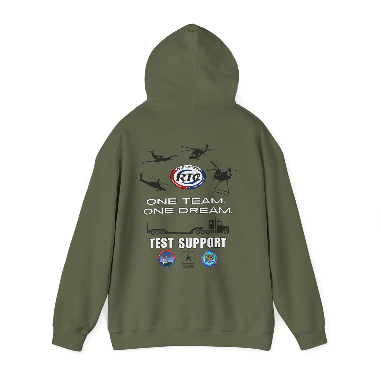 Test Support Unisex Hoodie