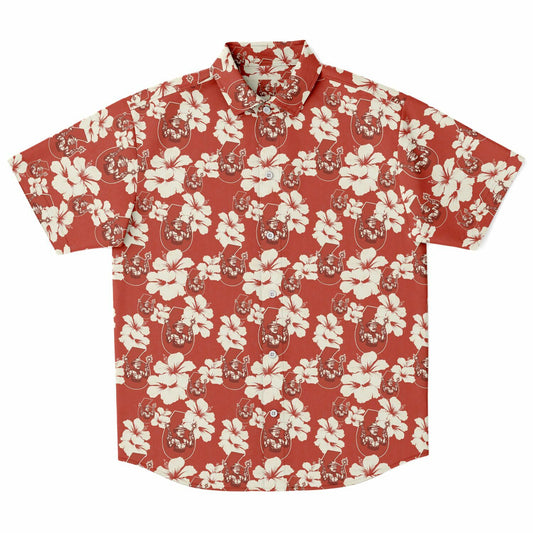 Teddy Roosevelt Short Sleeve Button Down Shirt