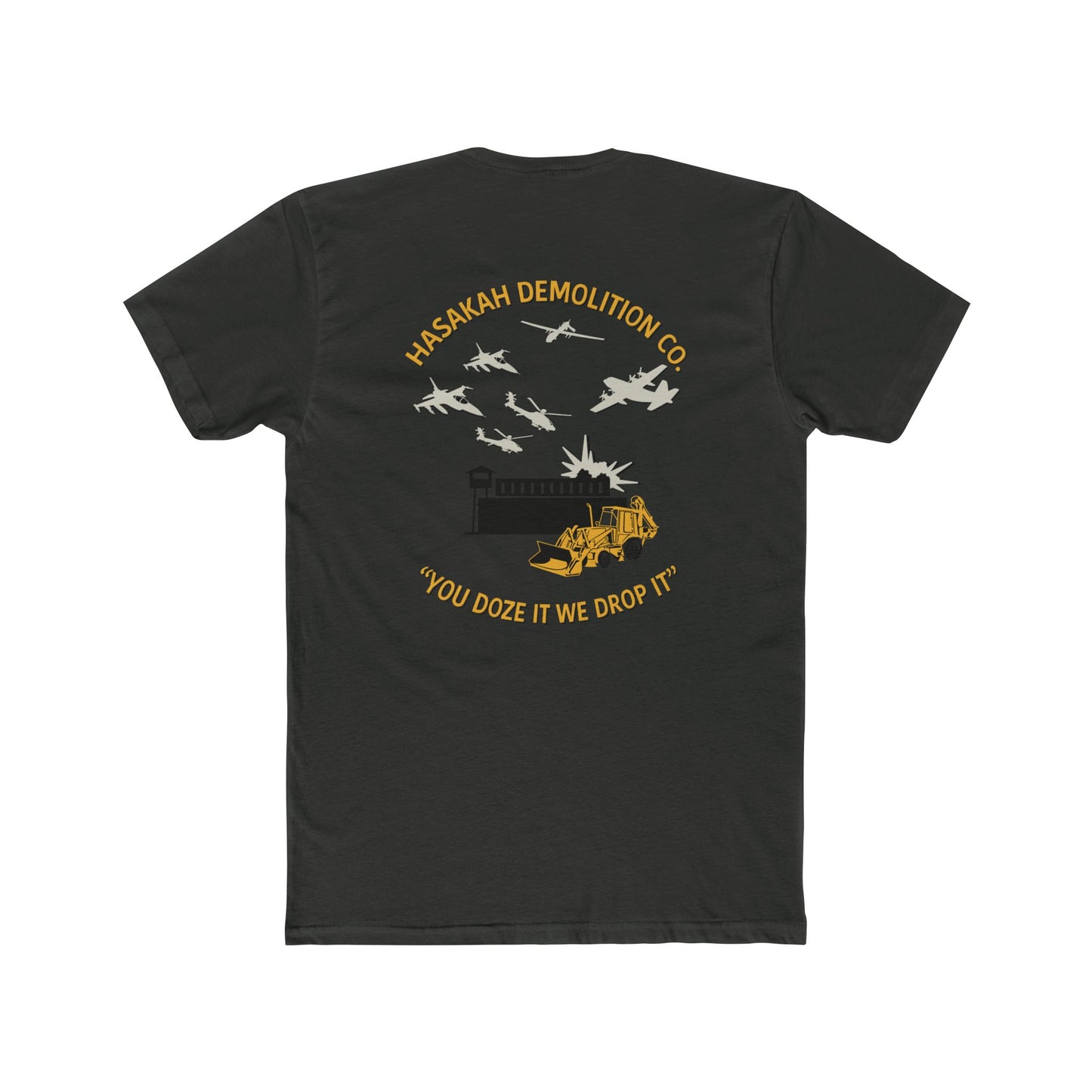 Hasakah Prison Break Men's 100% Cotton Crew Tee