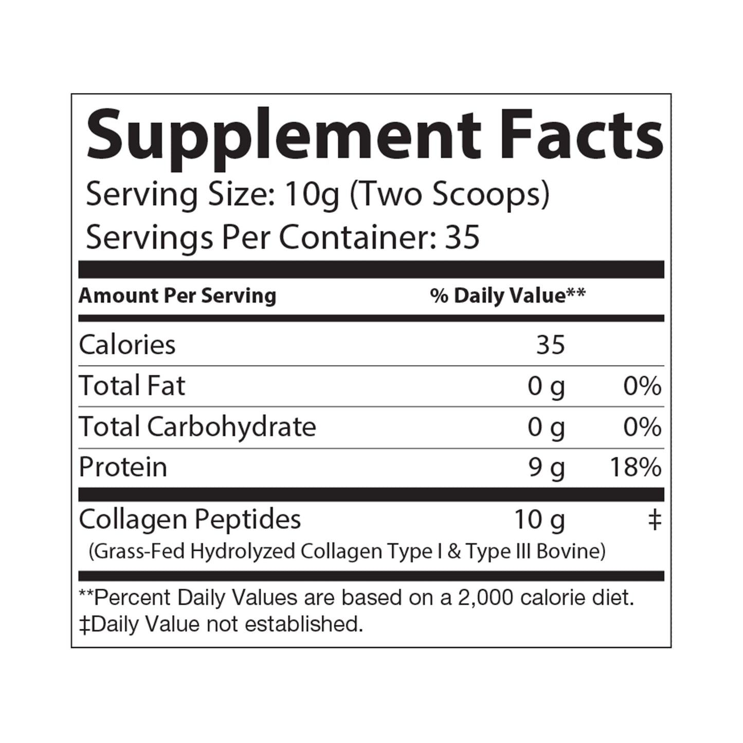 The Lift Equation Collagen Peptides Type I & III Supplement (350g, 12.3oz)